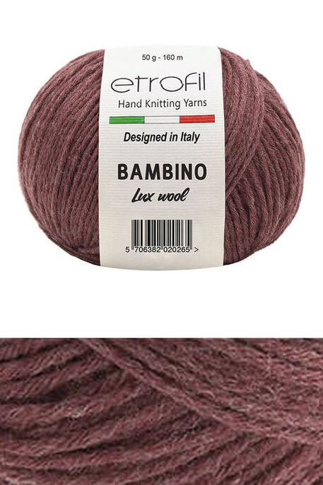 ETROFİL - ETROFİL BAMBINO LUX WOOL 70314 Marsala