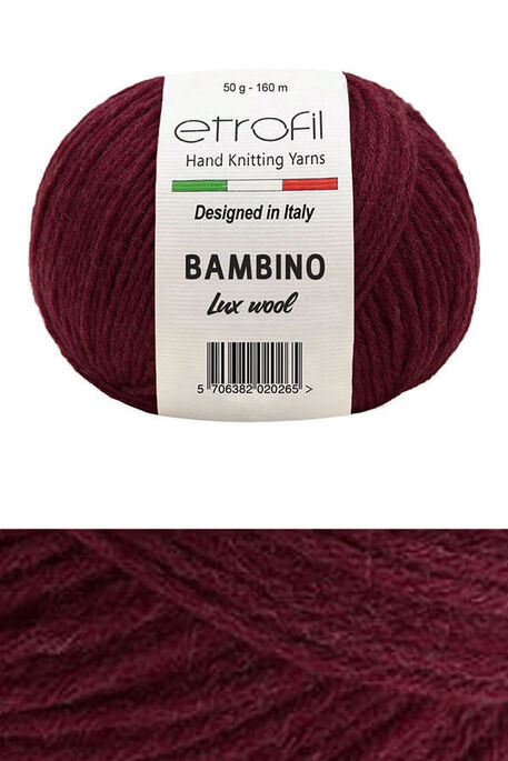 ETROFİL - ETROFİL BAMBINO LUX WOOL 70316 Bordo