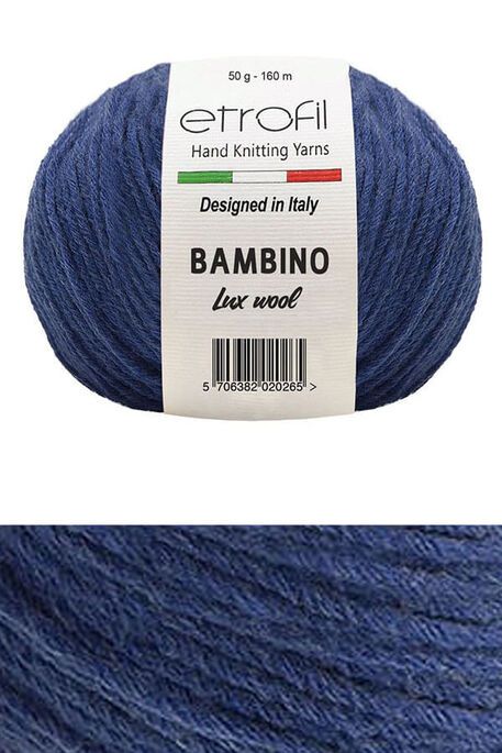 ETROFİL - ETROFİL BAMBINO LUX WOOL 70517 Mavi