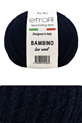 ETROFİL - ETROFİL BAMBINO LUX WOOL 70535 Lacivert