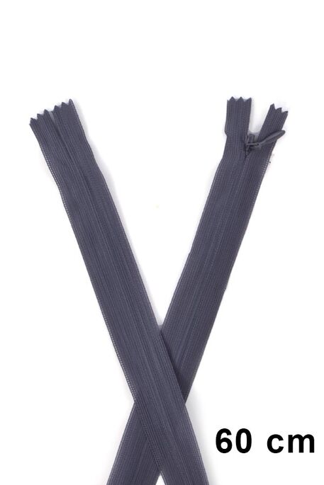 FERMUAR ELBİSE GİZLİ 60 CM - 2