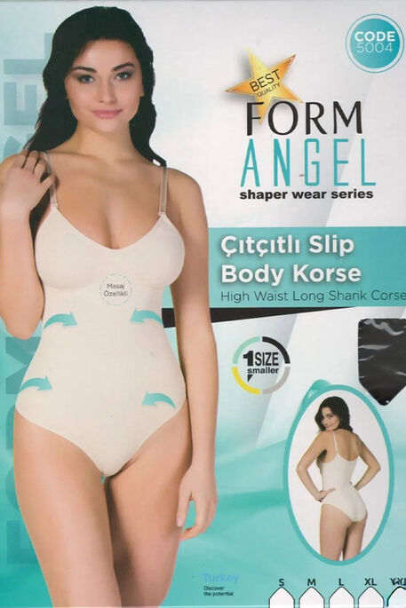 FORM ANGEL 5004 ÇITÇITLI SLİP BODY KORSE - 2