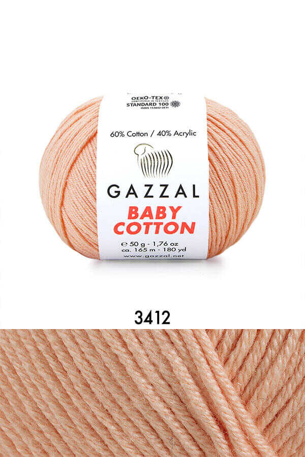 GAZZAL BABY COTTON  3412 Somon