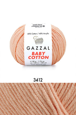 GAZZAL BABY COTTON  3412 Somon 