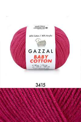 GAZZAL BABY COTTON  3415 Şeker Pembe 