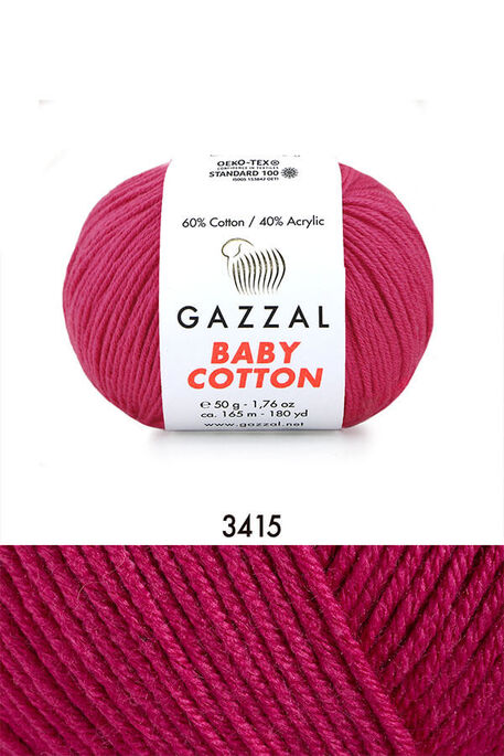 GAZZAL BABY COTTON 3415 Şeker Pembe - 1