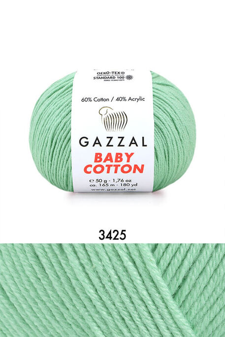 GAZZAL - GAZZAL BABY COTTON 3425 Mint