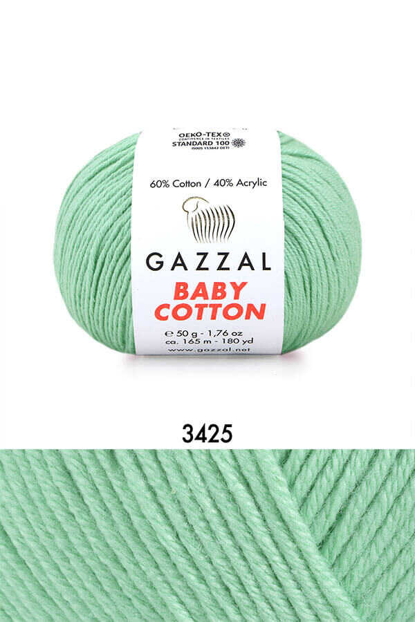 GAZZAL BABY COTTON  3425 Mint