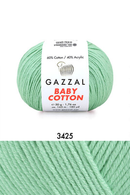 GAZZAL BABY COTTON  3425 Mint 