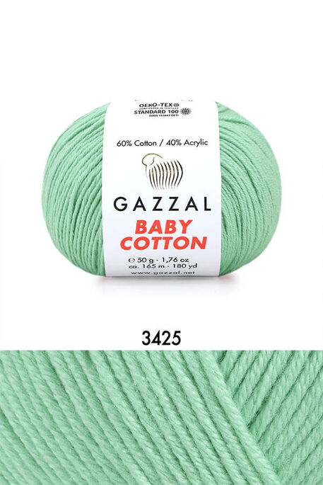 GAZZAL BABY COTTON 3425 Mint - 1