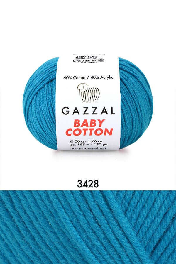 GAZZAL BABY COTTON  3428 Turkuaz