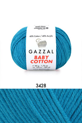 GAZZAL BABY COTTON  3428 Turkuaz 