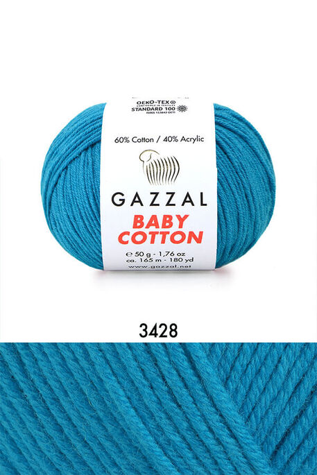 GAZZAL BABY COTTON 3428 Turkuaz - 1