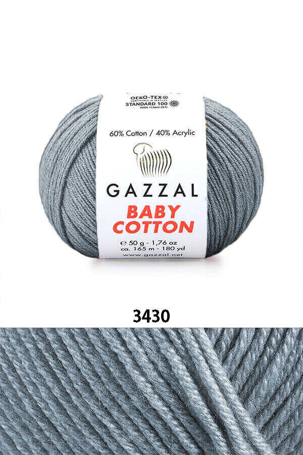 GAZZAL BABY COTTON  3430 Gri