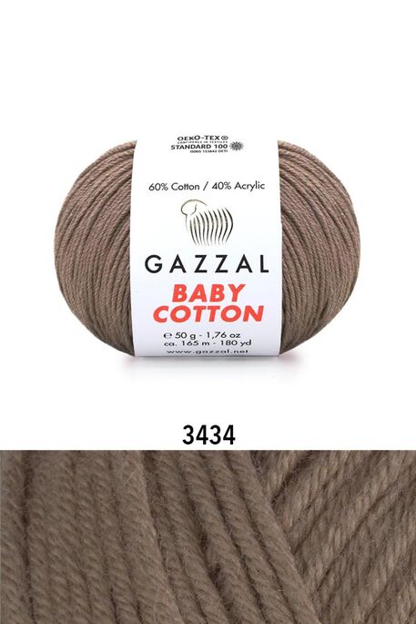 GAZZAL BABY COTTON 3434 Vizon - 1