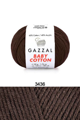 GAZZAL BABY COTTON  3436 Kahverengi 