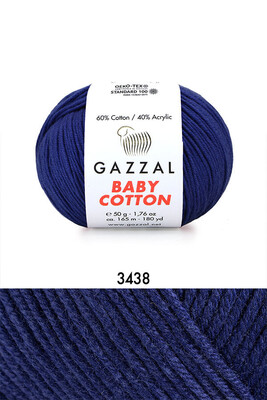 GAZZAL BABY COTTON  3438 Gece Mavi 