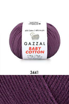 GAZZAL BABY COTTON  3441 Mürdüm 