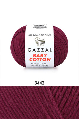 GAZZAL BABY COTTON  3442 Bordo 