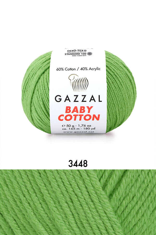 GAZZAL BABY COTTON  3448 Yeşil