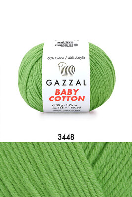 GAZZAL BABY COTTON  3448 Yeşil 