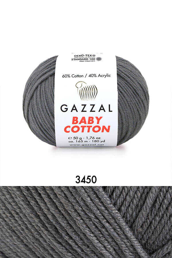 GAZZAL BABY COTTON  3450 K.Gri