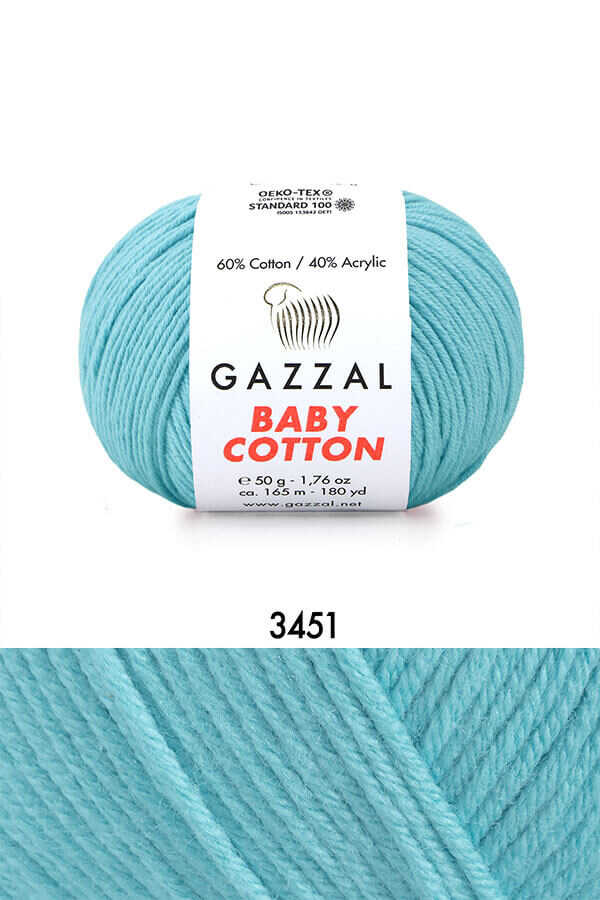 GAZZAL BABY COTTON  3451 Cam Göbeği