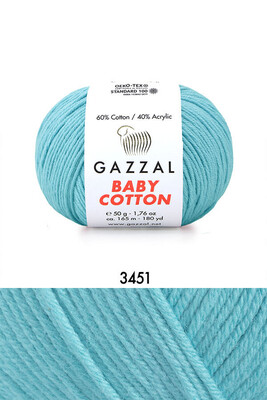 GAZZAL BABY COTTON  3451 Cam Göbeği 