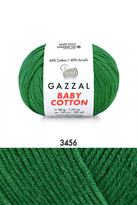 GAZZAL BABY COTTON  3456 Yeşil - 1