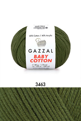 GAZZAL BABY COTTON  3463 Haki 