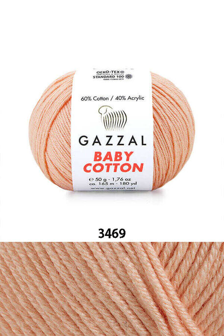 GAZZAL - GAZZAL BABY COTTON 3469 Yavruağzı