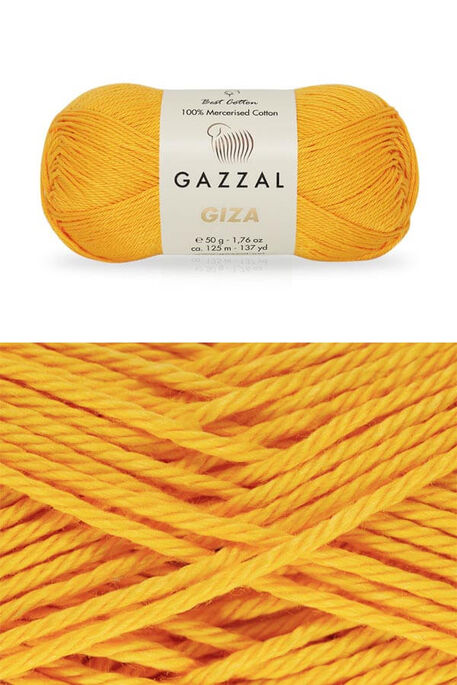 GAZZAL - GAZZAL GİZA 2464 Koyu Sarı