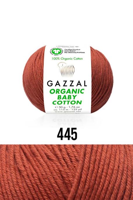 GAZZAL - GAZZAL ORGANIC BABY COTTON 445 Taba