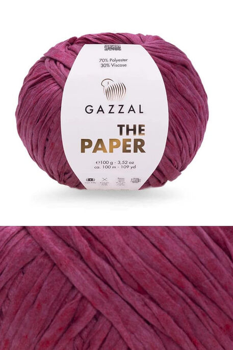 GAZZAL - GAZZAL THE PAPER 3964 Bordo