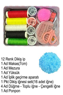  - HDF 153 TENEKE KUTU DİKİŞ SETİ KARE