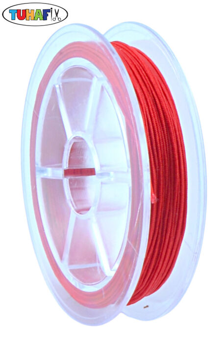  - HDF 186 PARAŞÜT İPİ 13 MT KIRMIZI