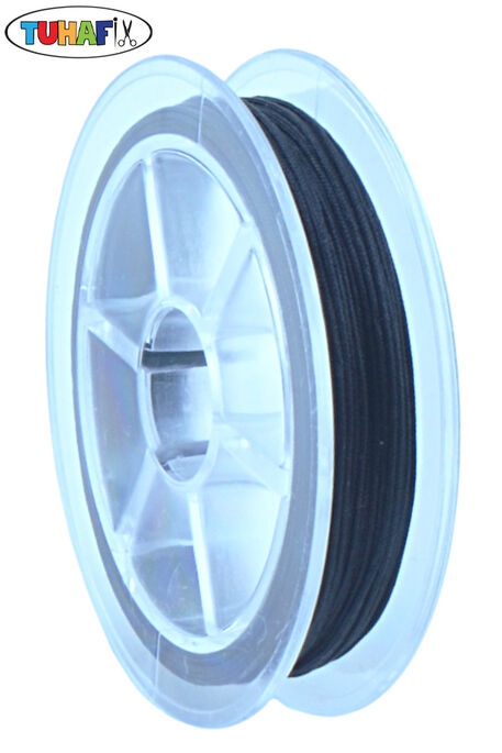  - HDF 186 PARAŞÜT İPİ 13 MT SİYAH