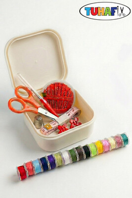  - HDF 191 KARE MODEL DİKİŞ SETİ BEYAZ