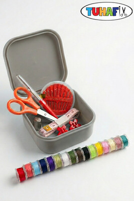  - HDF 191 KARE MODEL DİKİŞ SETİ GRİ