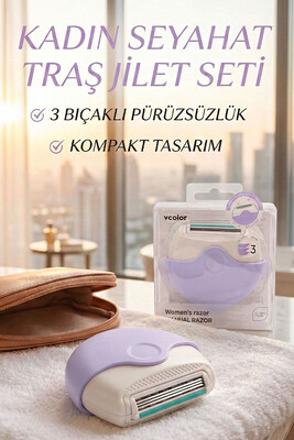  - HDF 214 SEYEHAT TRAŞ JİLET SETİ LİLA