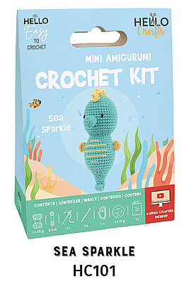 HELLO CRAFTS TIĞ İŞİ MİNİ AMİGURUMİ KİTİ HC101