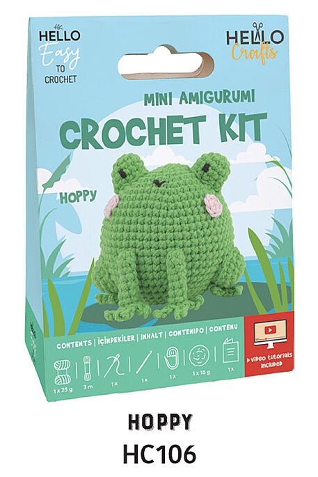 HELLO CRAFTS TIĞ İŞİ MİNİ AMİGURUMİ KİTİ HC106 - 1