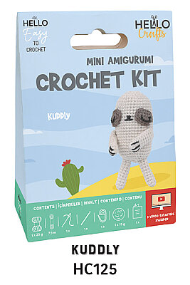 HELLO CRAFTS TIĞ İŞİ MİNİ AMİGURUMİ KİTİ HC125