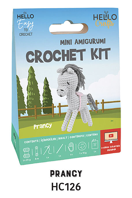 HELLO CRAFTS TIĞ İŞİ MİNİ AMİGURUMİ KİTİ HC126 - 1