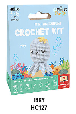 HELLO CRAFTS TIĞ İŞİ MİNİ AMİGURUMİ KİTİ HC127