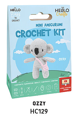HELLO CRAFTS TIĞ İŞİ MİNİ AMİGURUMİ KİTİ HC129