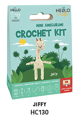 HELLO CRAFTS TIĞ İŞİ MİNİ AMİGURUMİ KİTİ HC130