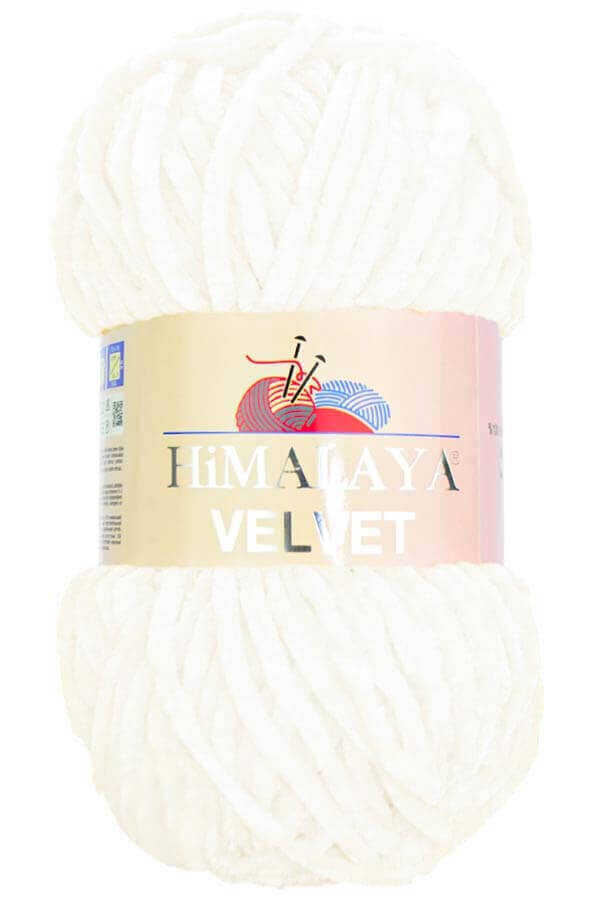 HİMALAYA VELVET 90001 Beyaz