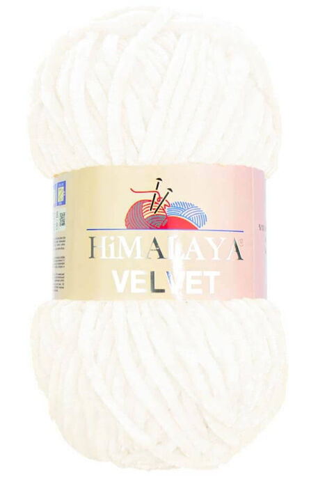 HİMALAYA VELVET 90001 Beyaz - 1