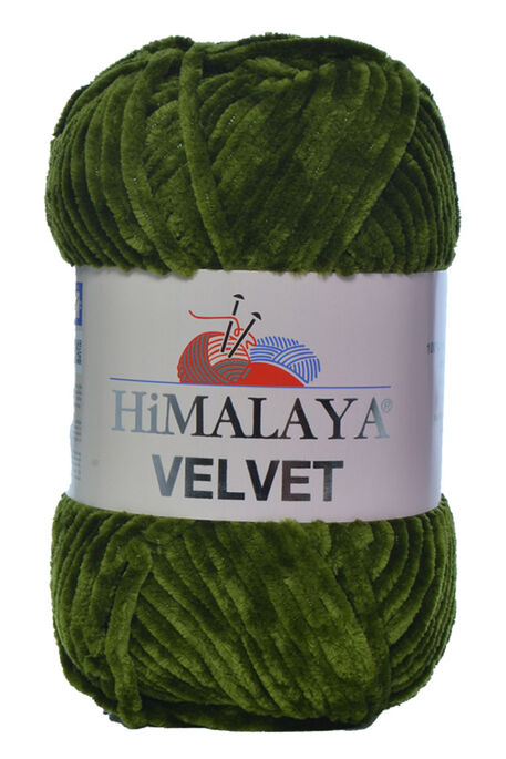 HİMALAYA - HİMALAYA VELVET 90084 Kına Yeşil